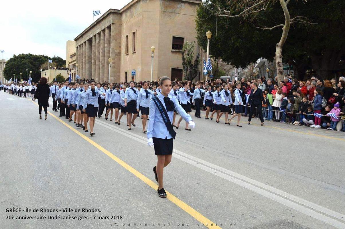 233- Rhodes- Defile Dodecanese grec.JPG